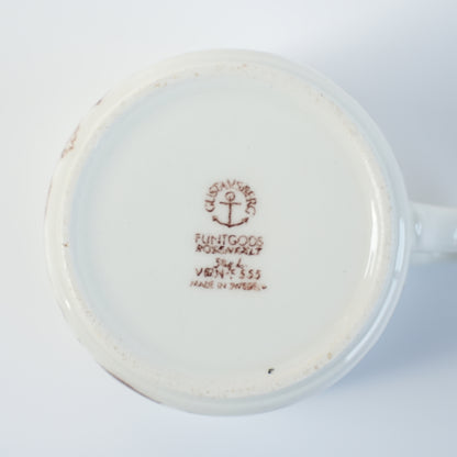 稀有 Gustavsberg Rosenfalt 茶杯和茶碟 1