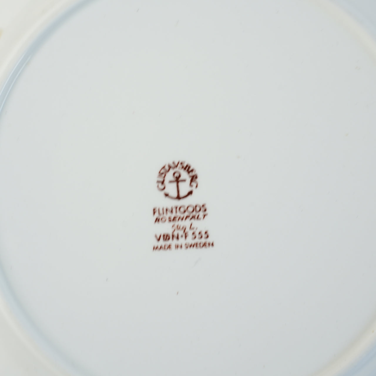 稀有 Gustavsberg Rosenfalt 茶杯和茶碟 1