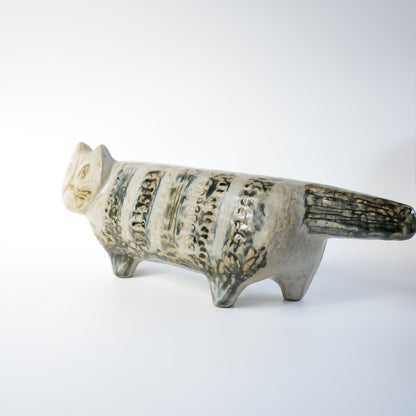 稀有早期模型 Lisa Larson Gustavsberg Stora 动物园猫