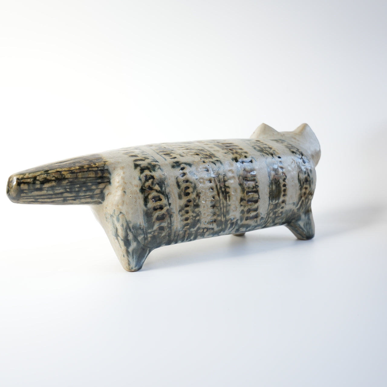 稀有早期模型 Lisa Larson Gustavsberg Stora 动物园猫