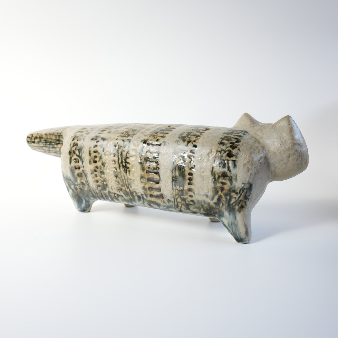 稀有早期模型 Lisa Larson Gustavsberg Stora 动物园猫