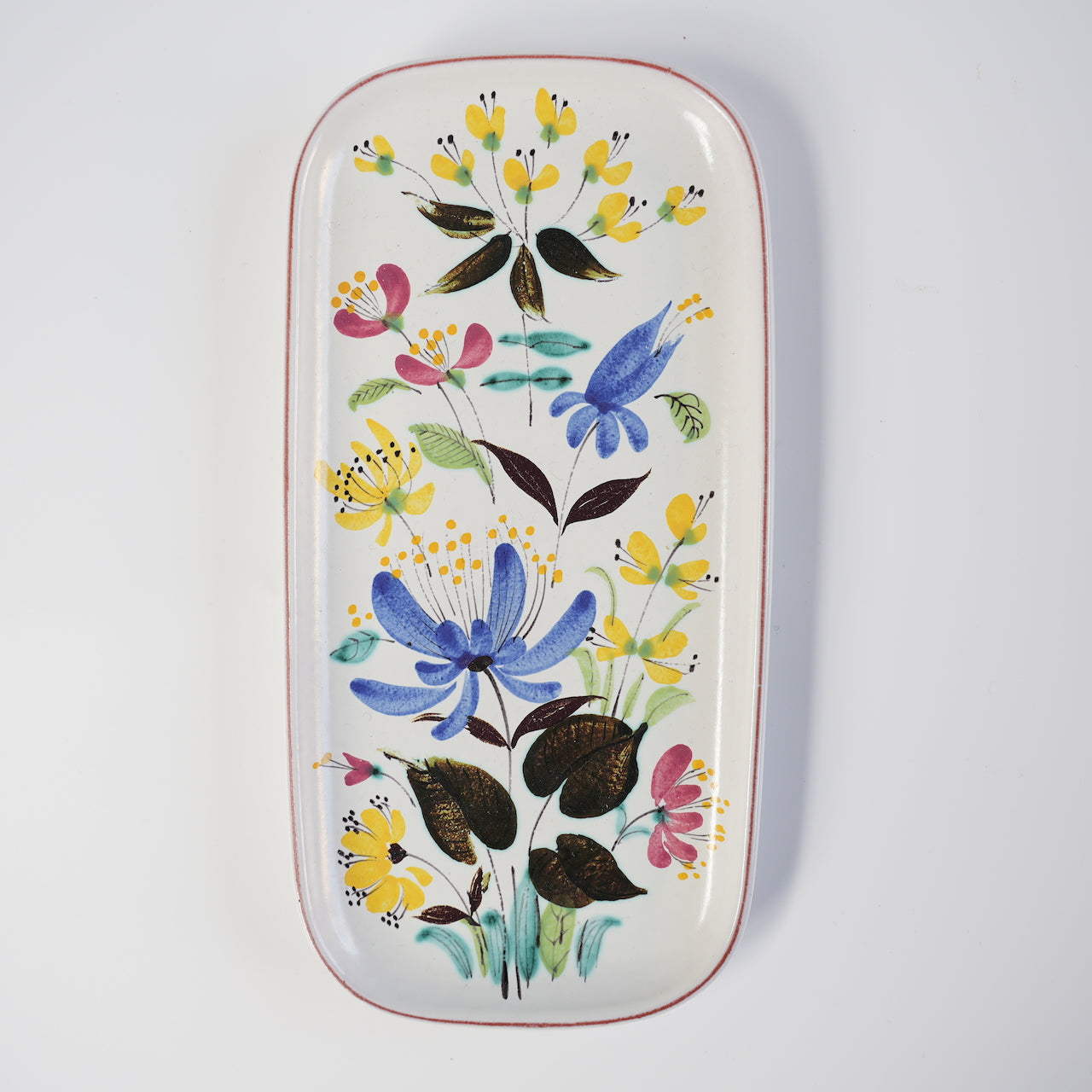 斯蒂格·林德伯格 G 工作室 陶器盘 1950 年代