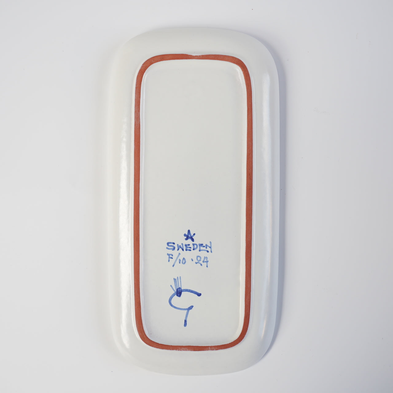 斯蒂格·林德伯格 G 工作室 陶器盘 1950 年代