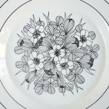 Arabia Crocus 24厘米盘子，2个