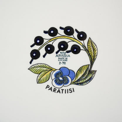 罕见的 Arabia Paratiisi 特大椭圆形盘子，36 厘米，带有 Viola 标志