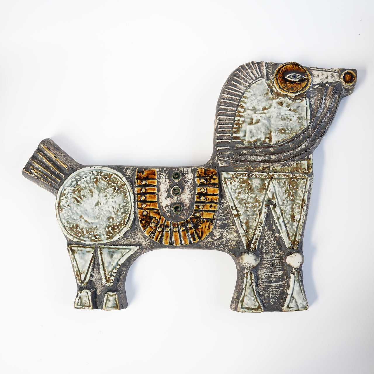 リサラーソン 陶板　馬 希少 150点限定 リサ・ラーソン（Lisa Larson）馬の陶板（Häst