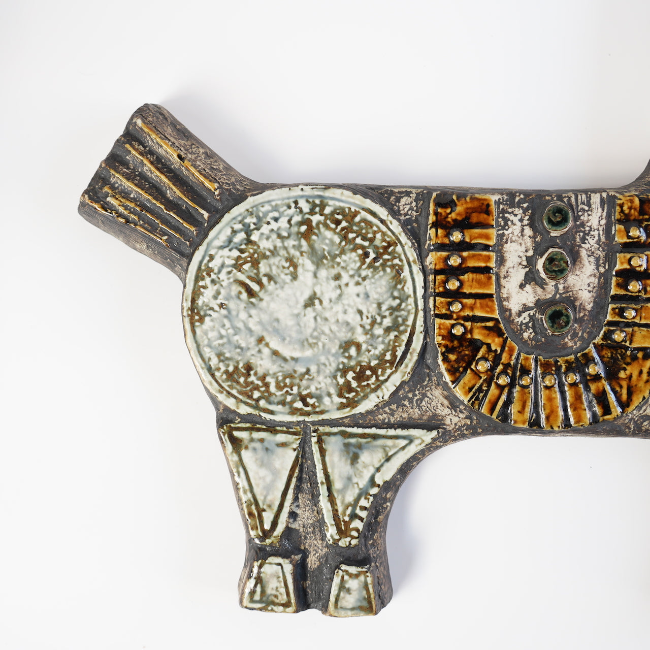 稀有 限量 150 件 Lisa Larson 马陶瓷盘 (Häst)