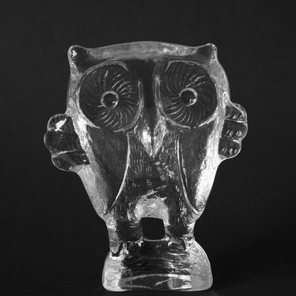 维特尔 Valeen Kosta Boda 大玻璃猫头鹰