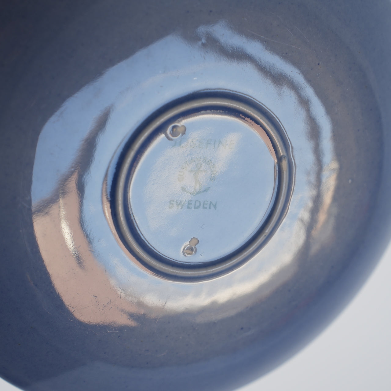 グスタフスベリ リサ・ラーソン ジョセフィン（Josefine）カップ＆ソーサー 2 裏面（バックスタンプ）