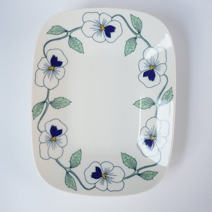 Rörstrand Sylvia 中号方形盘子