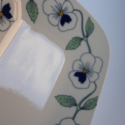 Rörstrand Sylvia 中号方形盘子