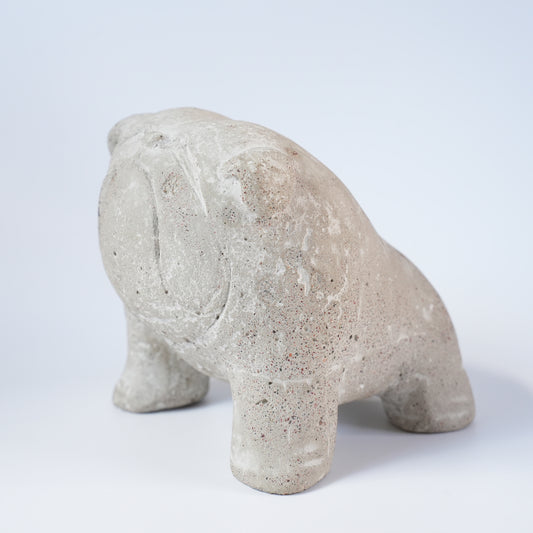 希少 リサ・ラーソン コンクリート製のブルドッグ 非売品