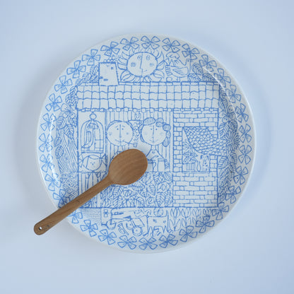 稀有 Gustavsberg Boro 盘 21 厘米 1