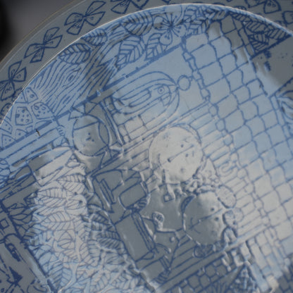 稀有 Gustavsberg Boro 盘 21 厘米 1