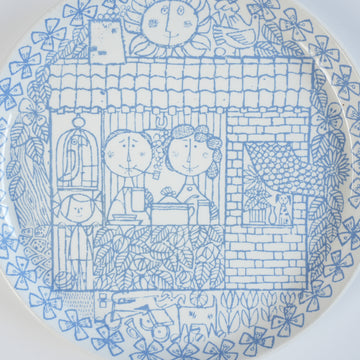 希少 グスタフスベリ（Gustavsberg）ボロ（Boro）プレート21cm 2