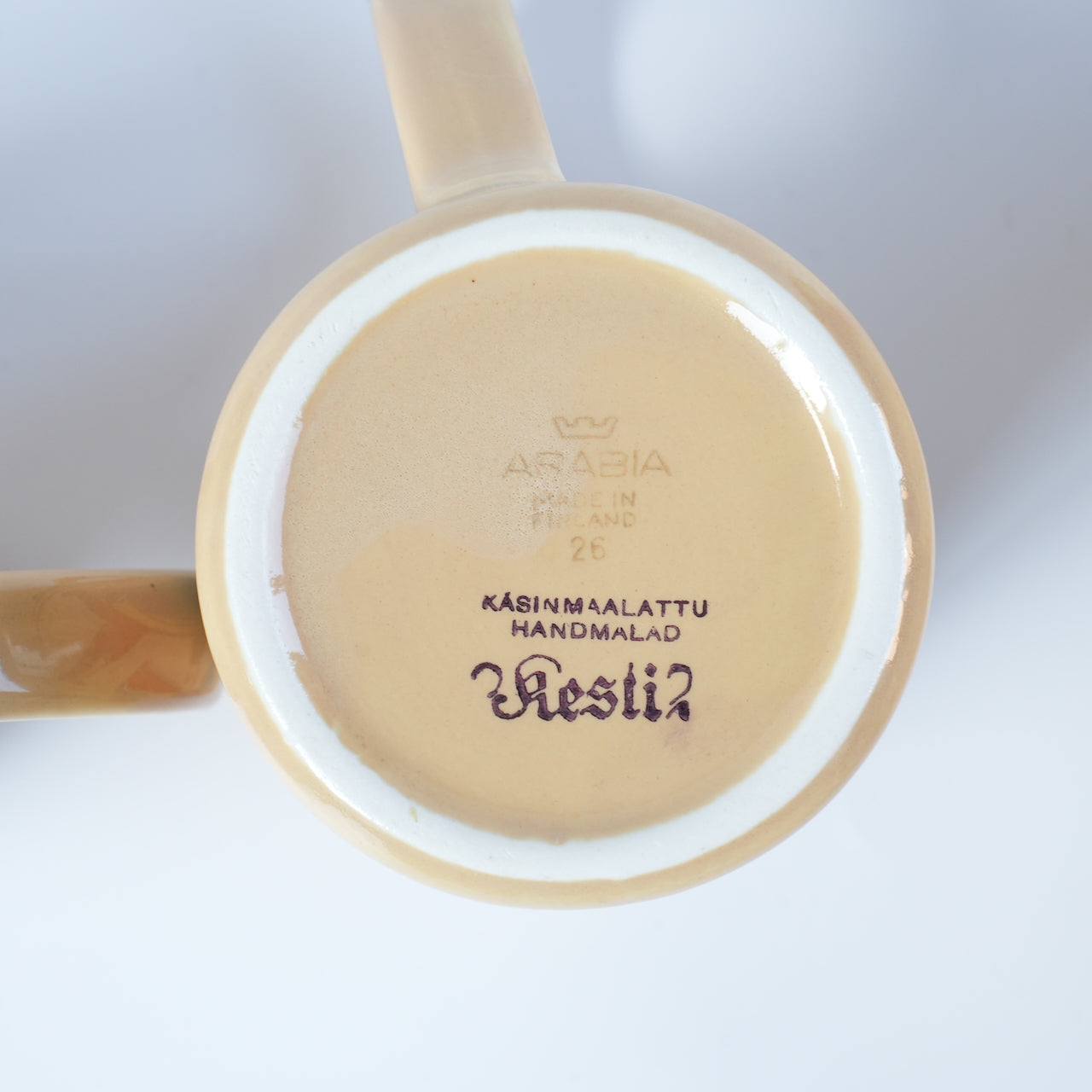 5点揃い＋1点オマケ アラビア ケスティ（Kesti）絵柄違い ビアマグカップ セット - 画像16