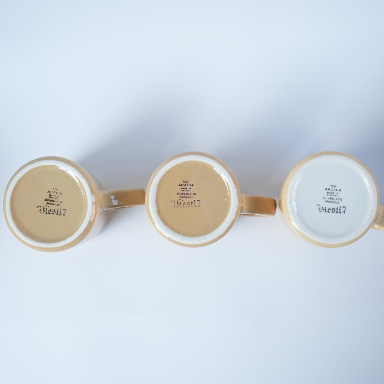 5点揃い＋1点オマケ アラビア ケスティ（Kesti）絵柄違い ビアマグカップ セット - 画像29