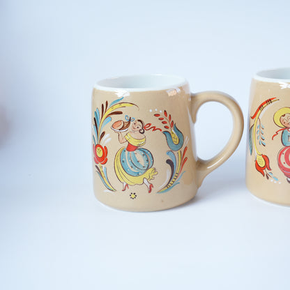 5点揃い＋1点オマケ アラビア ケスティ（Kesti）絵柄違い ビアマグカップ セット - 画像3