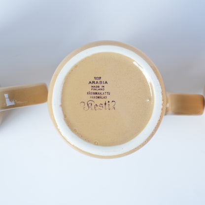 5点揃い＋1点オマケ アラビア ケスティ（Kesti）絵柄違い ビアマグカップ セット - 画像31