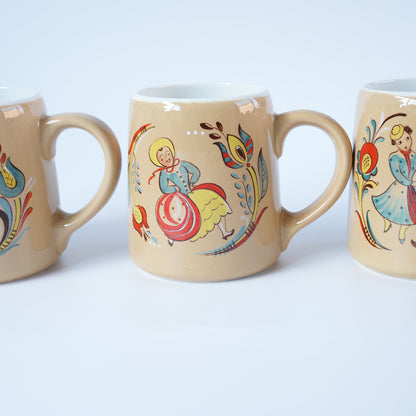 5点揃い＋1点オマケ アラビア ケスティ（Kesti）絵柄違い ビアマグカップ セット - 画像4