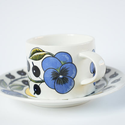 訳あり品【ヴィオラロゴ】アラビア（ARABIA）パラティッシ（Paratiisi）ティーカップ＆ソーサー