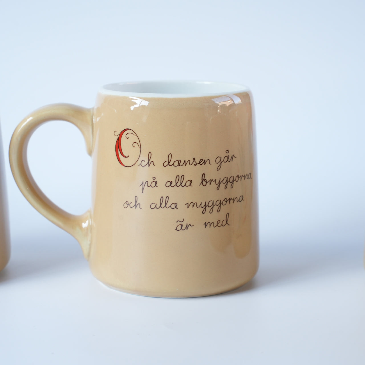 5点揃い＋1点オマケ アラビア ケスティ（Kesti）絵柄違い ビアマグカップ セット - 画像9