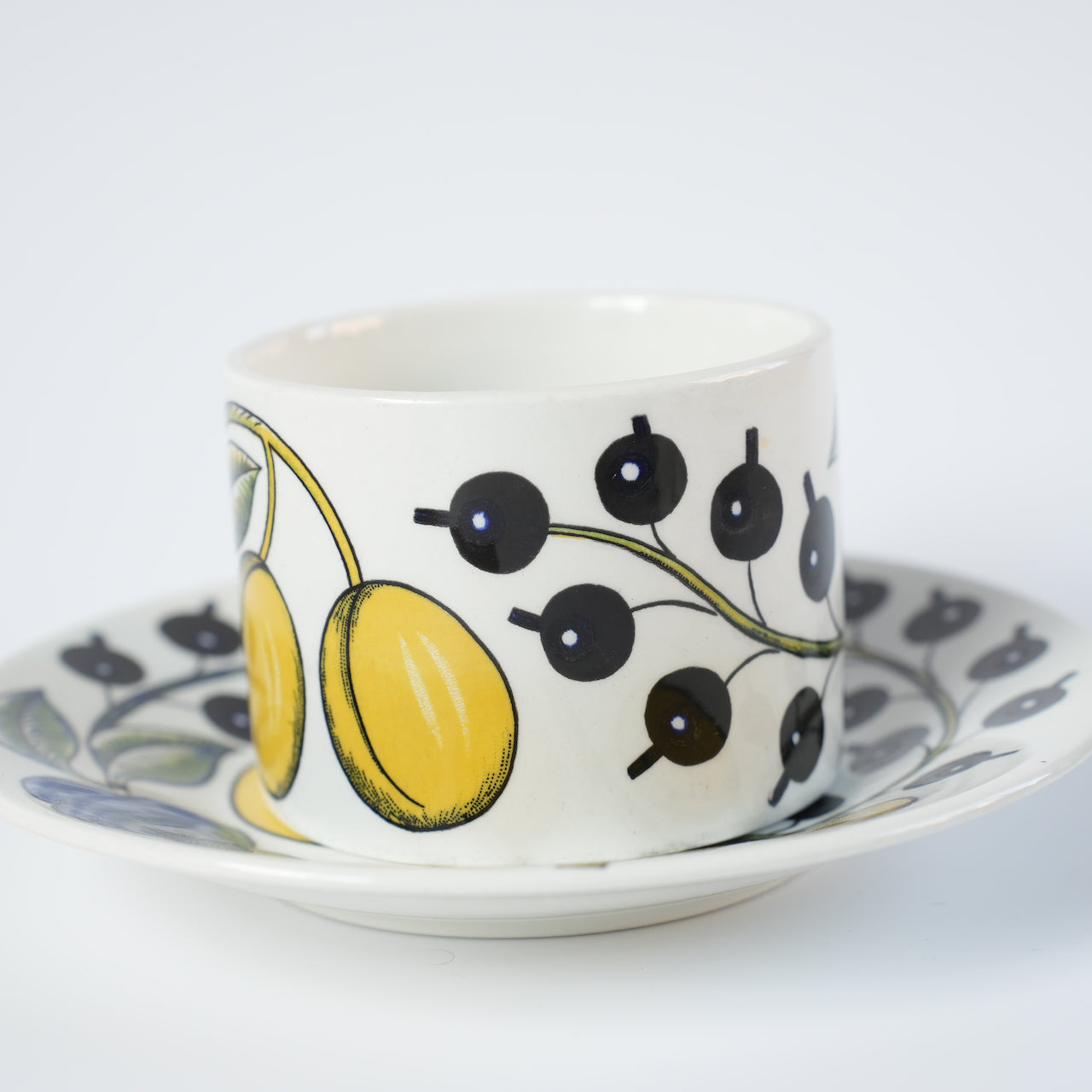 訳あり品【ヴィオラロゴ】アラビア（ARABIA）パラティッシ（Paratiisi）ティーカップ＆ソーサー