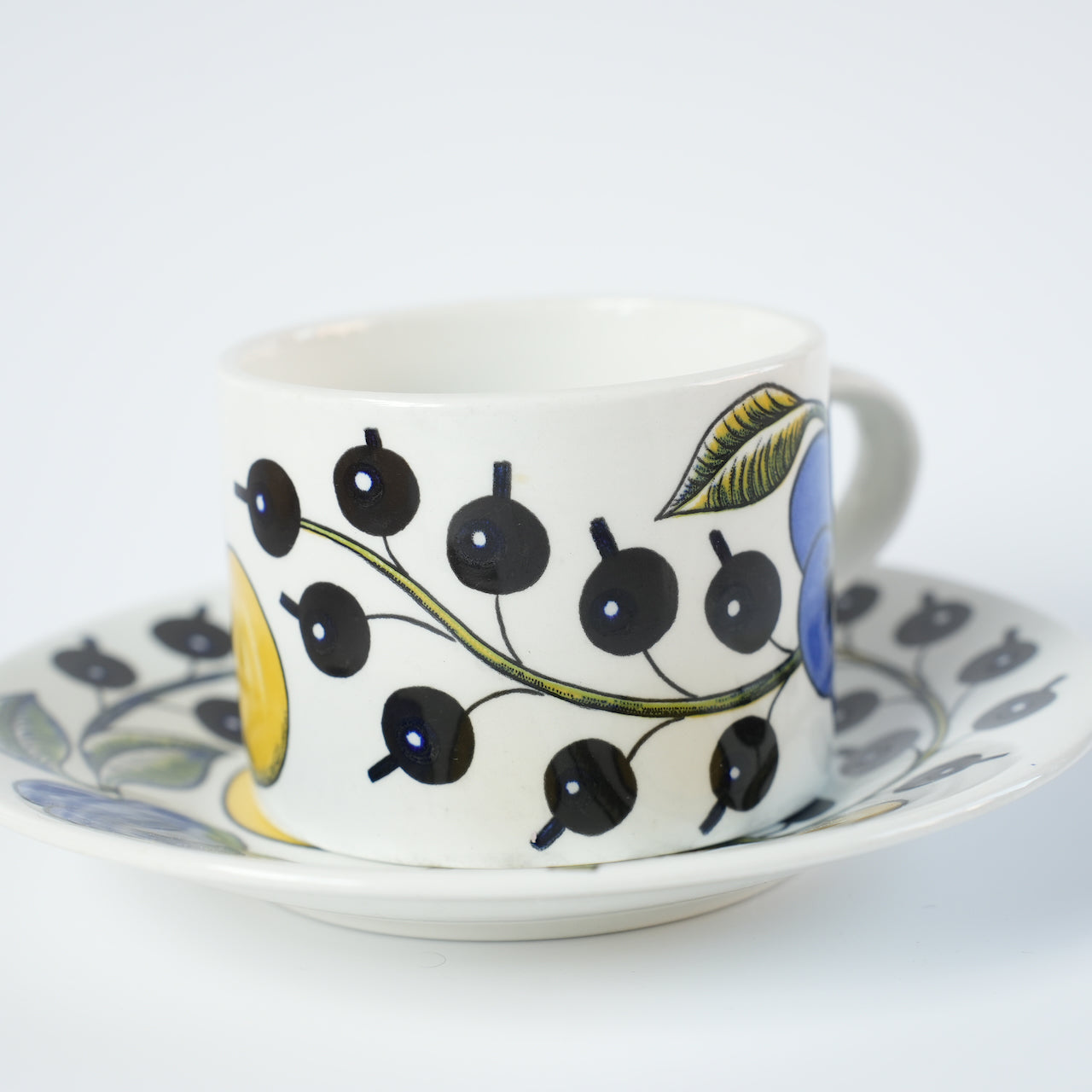 訳あり品【ヴィオラロゴ】アラビア（ARABIA）パラティッシ（Paratiisi）ティーカップ＆ソーサー