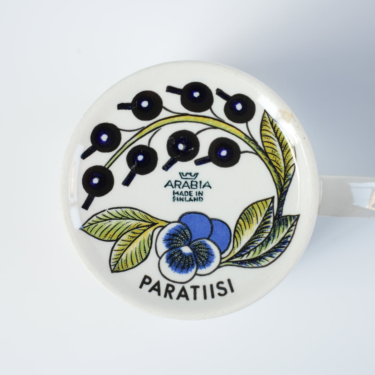 訳あり品【ヴィオラロゴ】アラビア（ARABIA）パラティッシ（Paratiisi）ティーカップ＆ソーサー