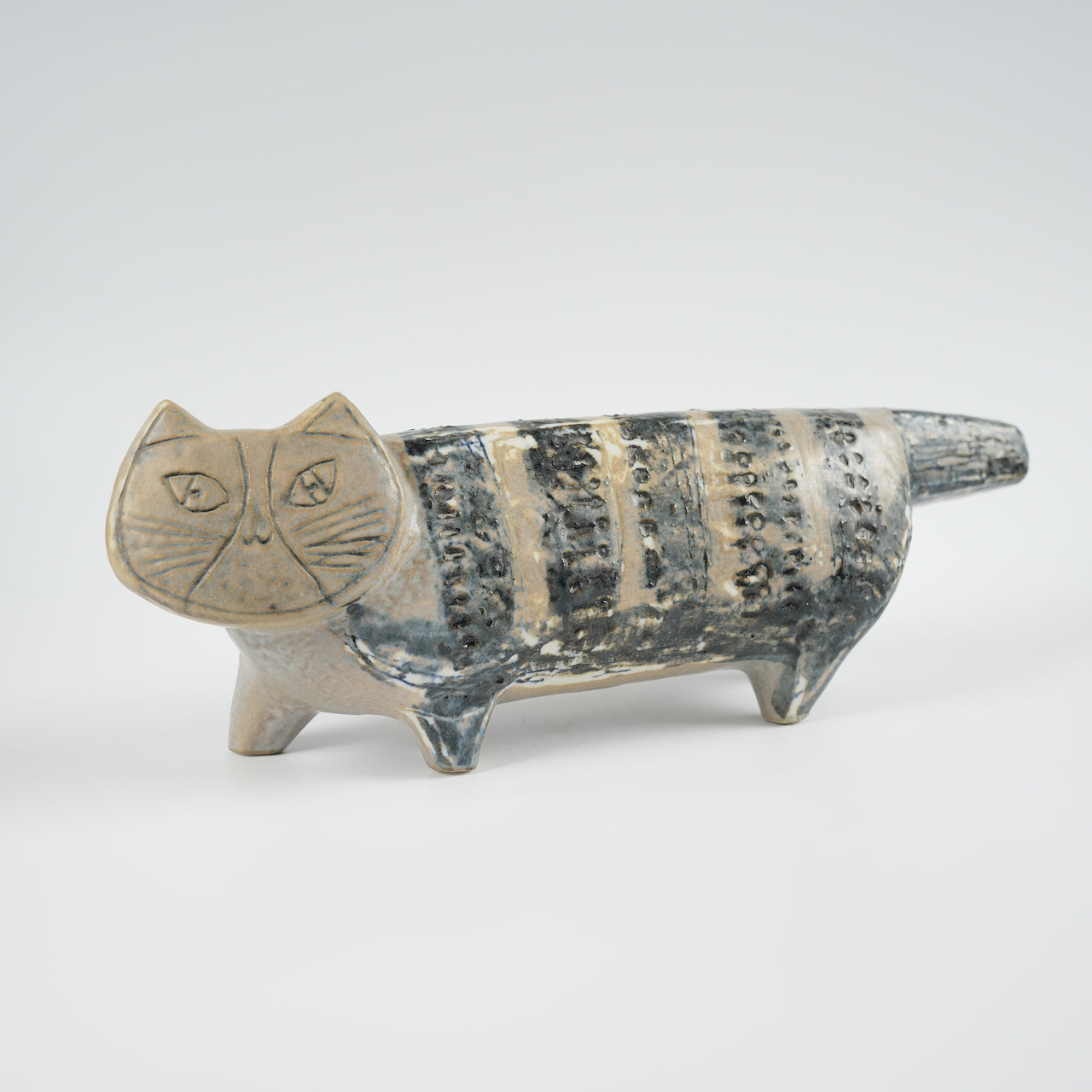 希少 最初期モデル リサ・ラーソン グスタフスベリ 大きな動物園の猫（Stora Zoo Katt） - 全体像