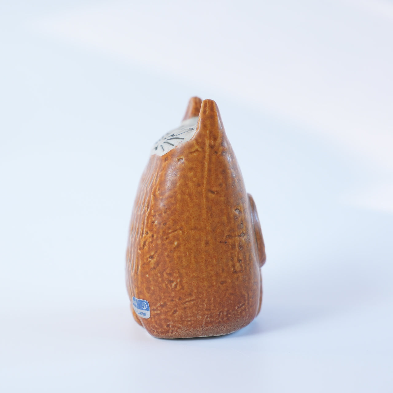 リサ・ラーソン 小さな猫（Liten Katt）オレンジ 1965年 グスタフスベリ オリジナルシール付き