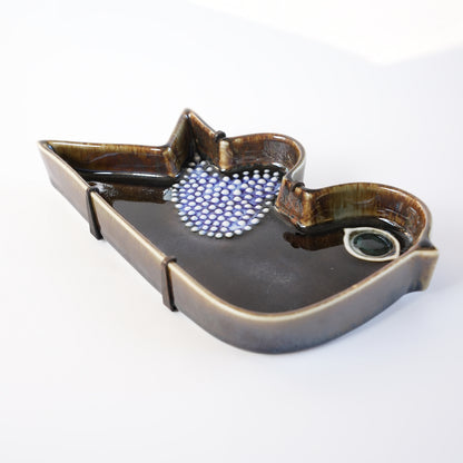 シルビア・レウショヴィウス 陶板 鳥モチーフ ロールストランド スタジオ作品 - 画像3