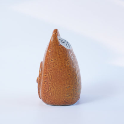 リサ・ラーソン 小さな猫（Liten Katt）オレンジ 1965年 グスタフスベリ オリジナルシール付き