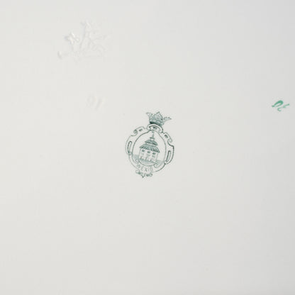 100年前の北欧皿 グスタフスベリ製 ヴェクショー（Wexiö）特大 スクエアプレート