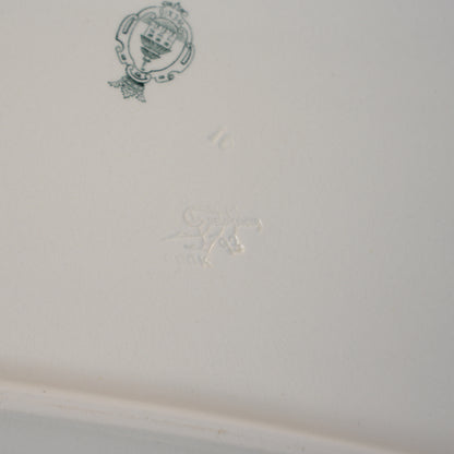 100年前の北欧皿 グスタフスベリ製 ヴェクショー（Wexiö）特大 スクエアプレート