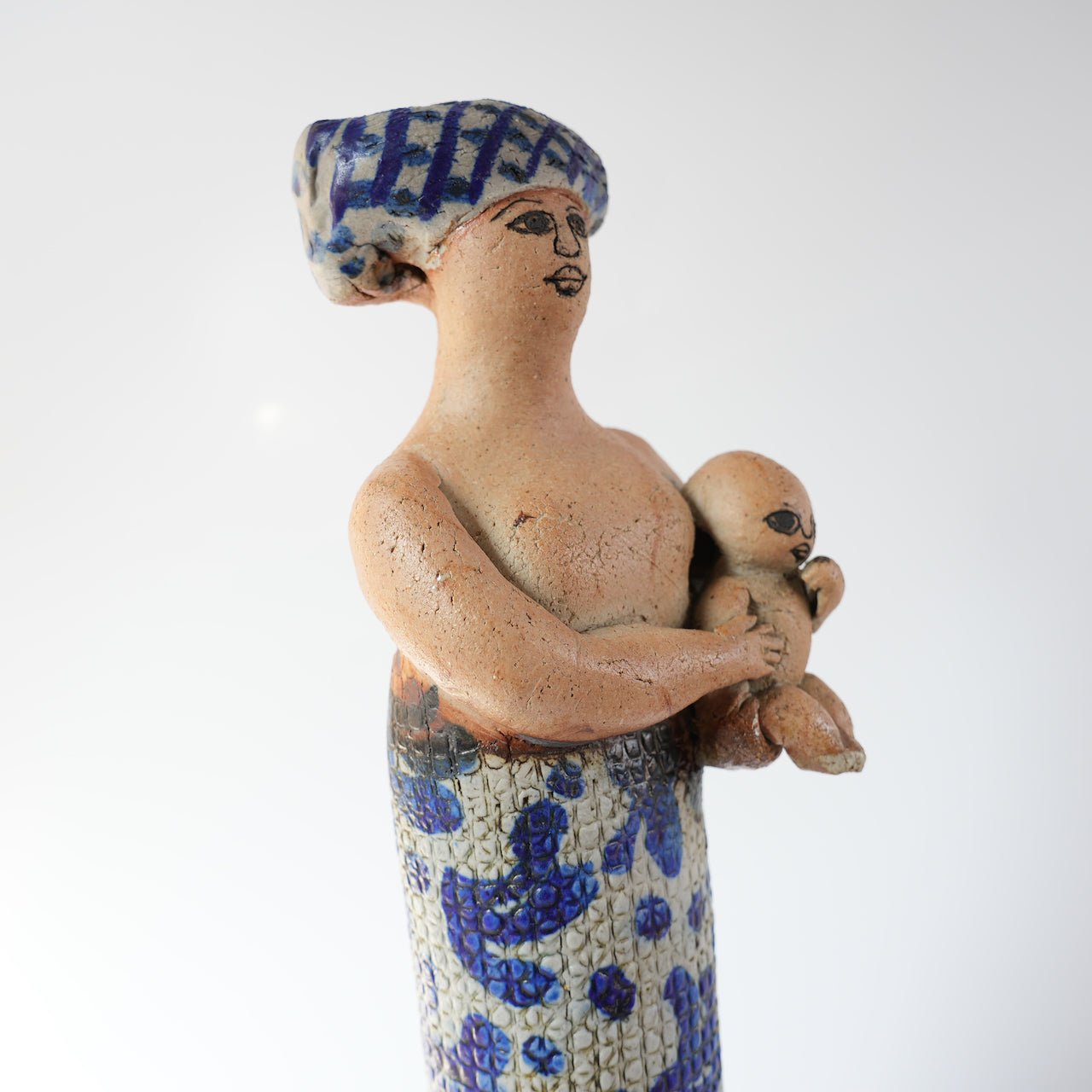 リサ・ラーソン 傑作ユニークピース アフリカの母と子の像