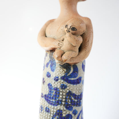 リサ・ラーソン 傑作ユニークピース アフリカの母と子の像