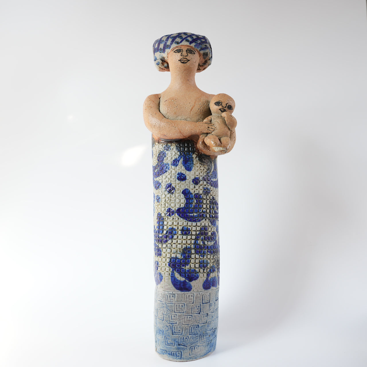 リサ・ラーソン 傑作ユニークピース アフリカの母と子の像