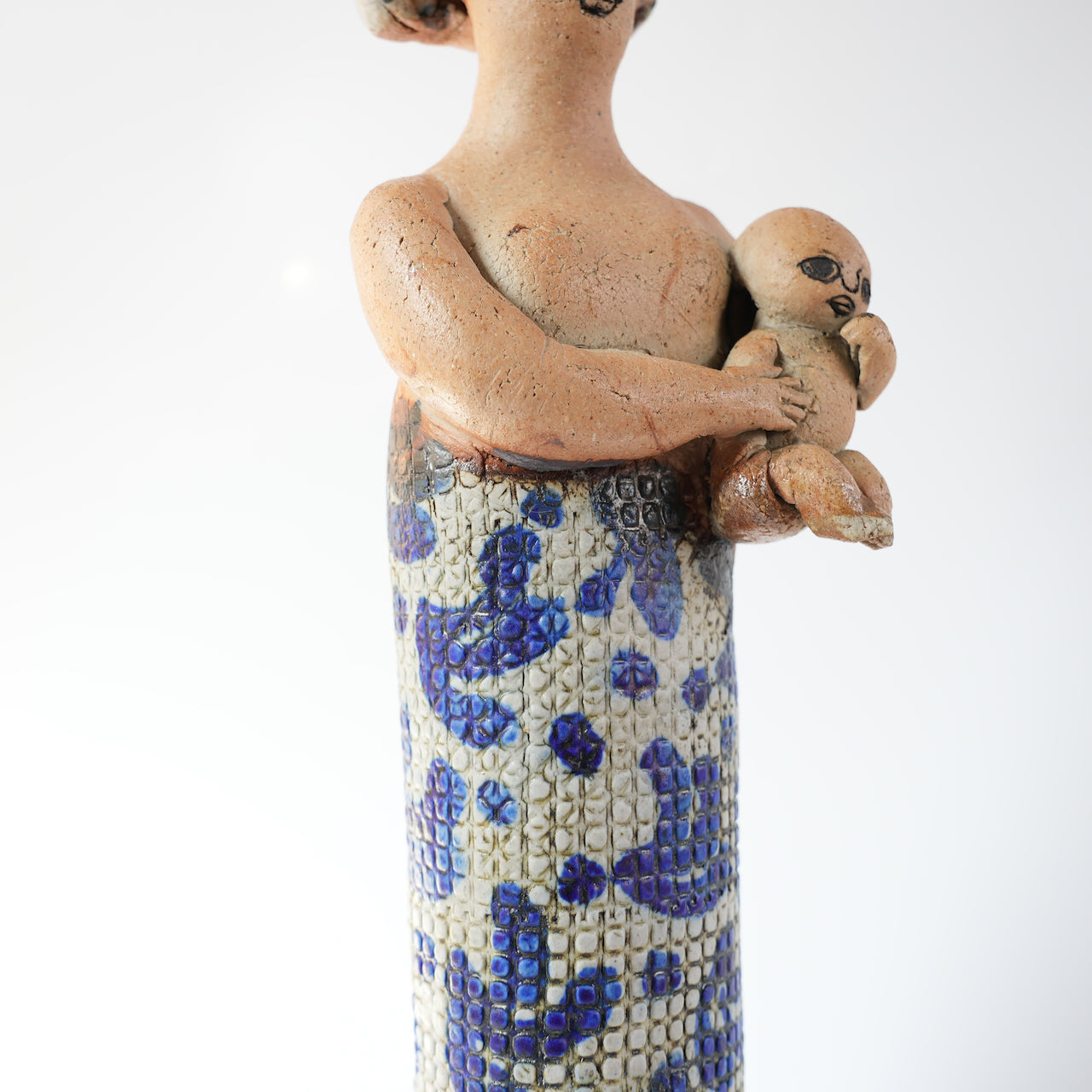 リサ・ラーソン 傑作ユニークピース アフリカの母と子の像