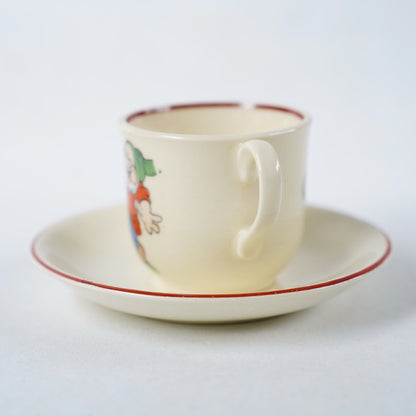 1940年代 白雪姫の小さなカップ&ソーサー ロールストランド（Rörstrand）製