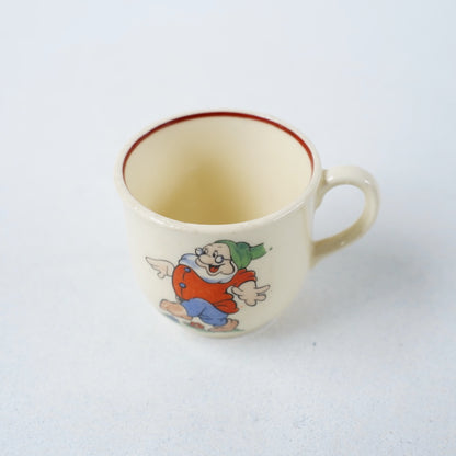 1940年代 白雪姫の小さなカップ&ソーサー ロールストランド（Rörstrand）製