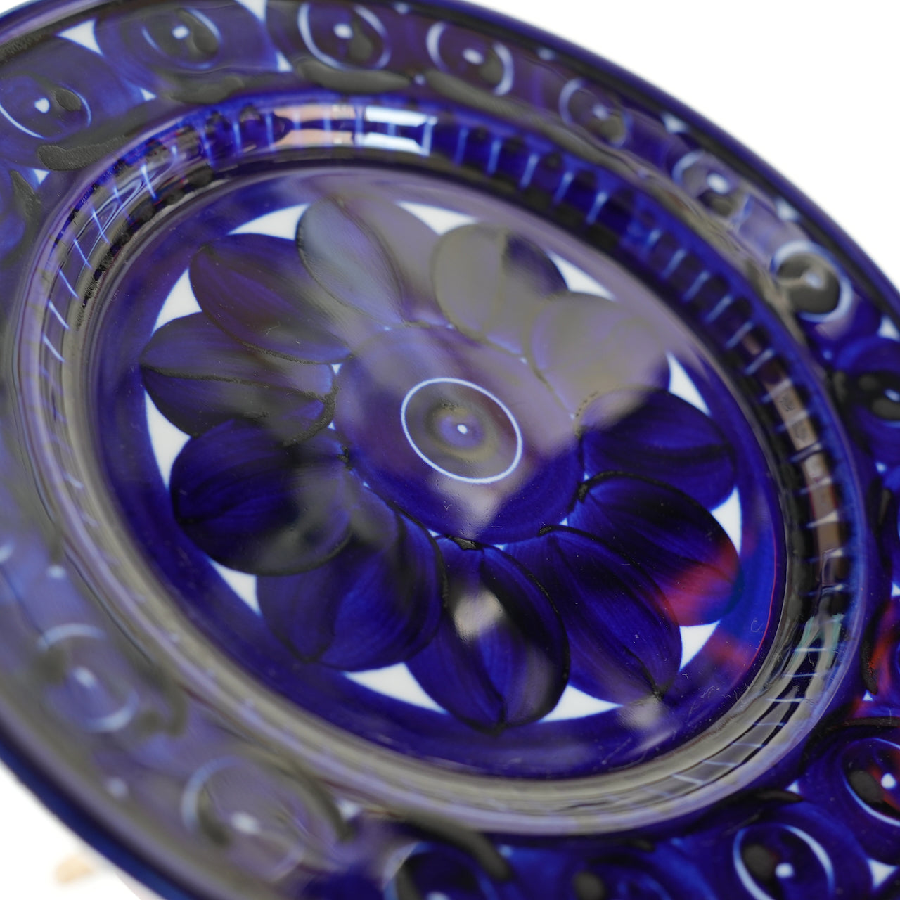 ARABIA バレンシア（Valencia）19.5cmプレート 裏面（バックスタンプ）