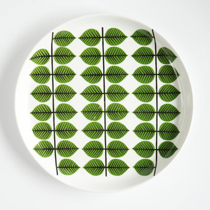 【ヴィンテージ】グスタフスベリ ベルサ（Bersa）18cmプレート ケーキ皿 - 全体像