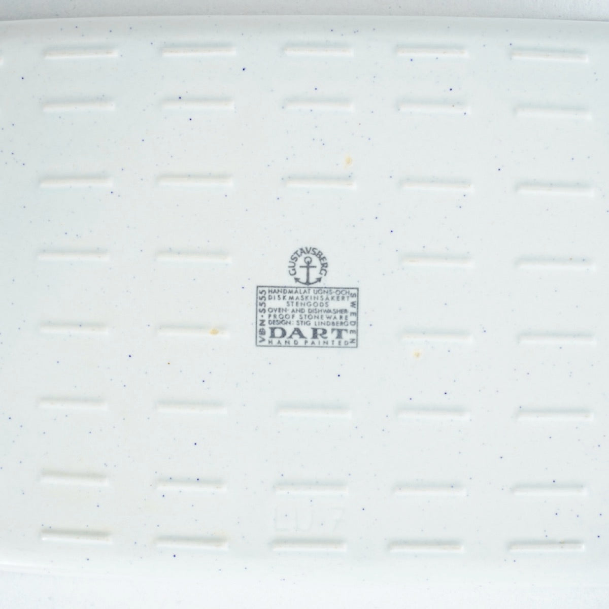 1970年代の北欧食器 グスタフスベリ ダート（Dart）オーブン皿 大サイズ スウェーデン製 - 画像11