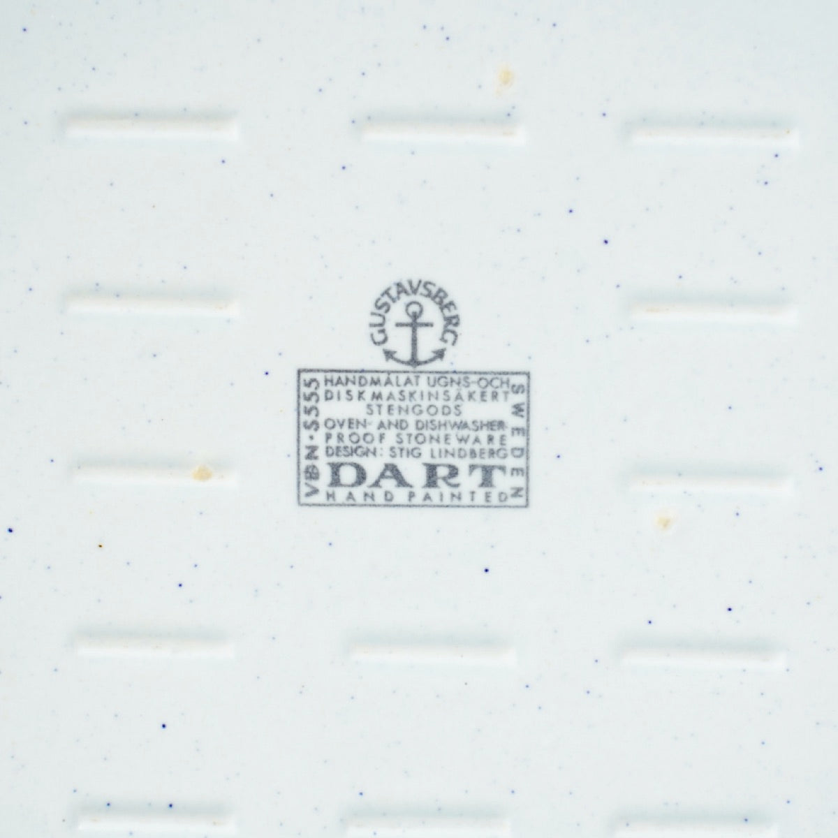 1970年代の北欧食器 グスタフスベリ ダート（Dart）オーブン皿 大サイズ スウェーデン製 - 画像12