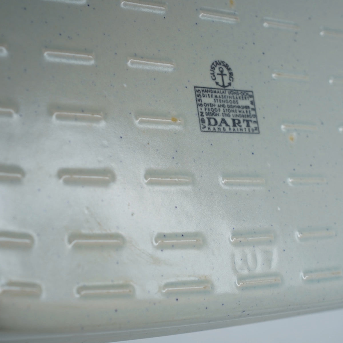 1970年代の北欧食器 グスタフスベリ ダート（Dart）オーブン皿 大サイズ スウェーデン製 - 画像17