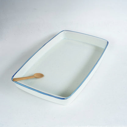 1970年代の北欧食器 グスタフスベリ ダート（Dart）オーブン皿 特大サイズ スウェーデン製 - 画像1