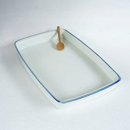 1970年代の北欧食器 グスタフスベリ ダート（Dart）オーブン皿 特大サイズ スウェーデン製 - 画像3