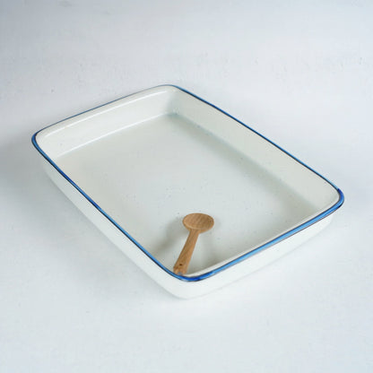 1970年代の北欧食器 グスタフスベリ ダート（Dart）オーブン皿 大サイズ スウェーデン製 - 画像7