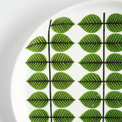 【ヴィンテージ】グスタフスベリ ベルサ（Bersa）18cmプレート ケーキ皿 - デザイン・柄の詳細